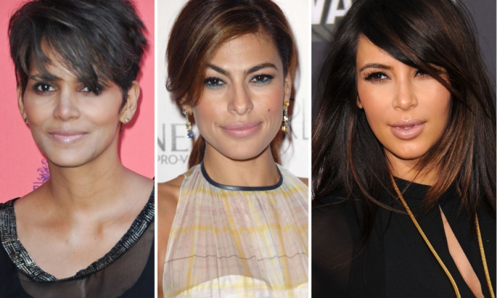 Halle Berry Eva Mendes Kim Kardashian