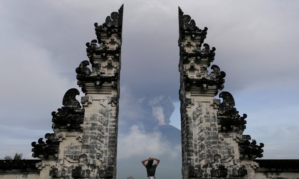 Erupcija vulkana na Baliju