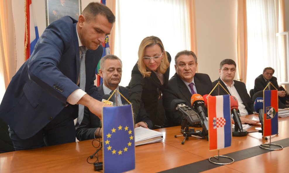 Matija Posavec, Radimir Čačić, Darko Koren i Željko Kolar