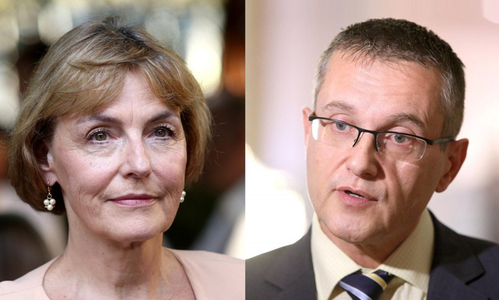 Vesna Pusić i Goran Beus Richembergh