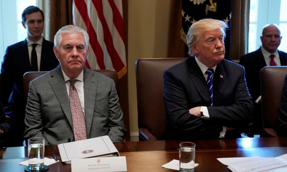 Trump i Tillerson se ne slažu u mnogo čemu