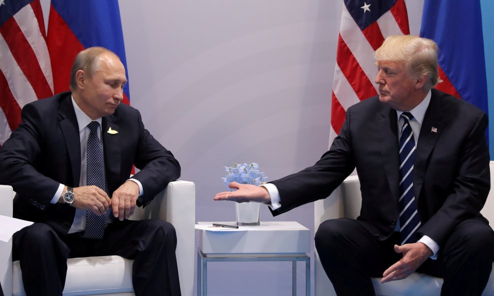 Vladimir Putin i Donald Trump ovog ljeta u Hamburgu na Summitu G20