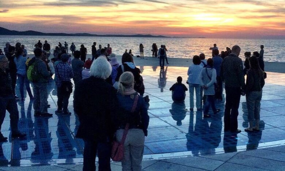 Morske orgulje, Zadar