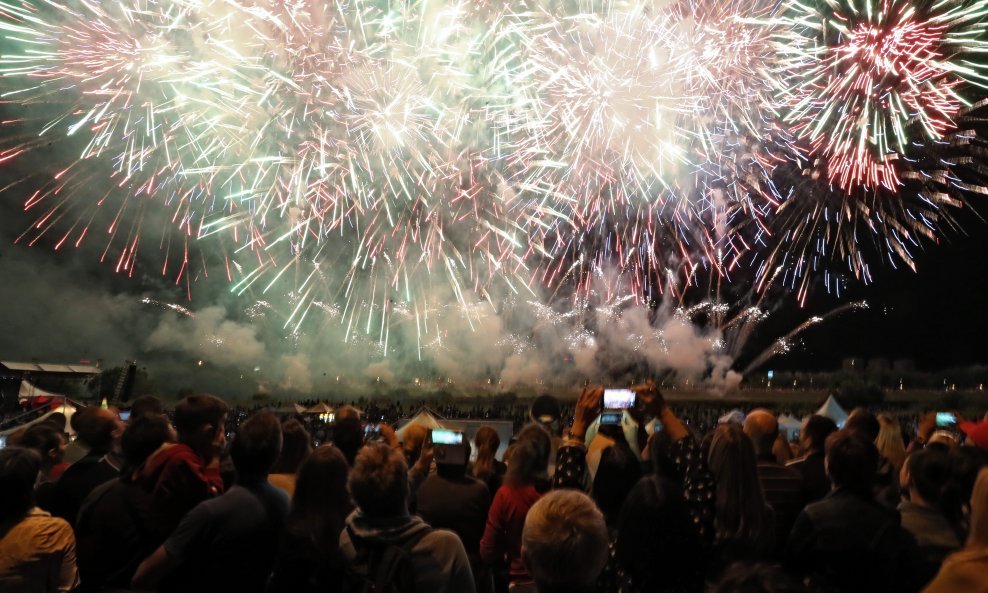 Međunarodni festival vatrometa u Zagrebu 18. lipnja 2017.