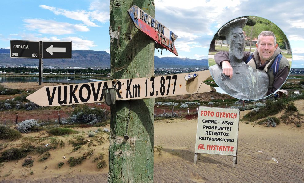 Jasen Boko na svom putu u Patagoniju naišao je na kip Marka Marulića i brojna obilježja koja su postavili Hrvati koji žive na krajnjem jugu svijeta