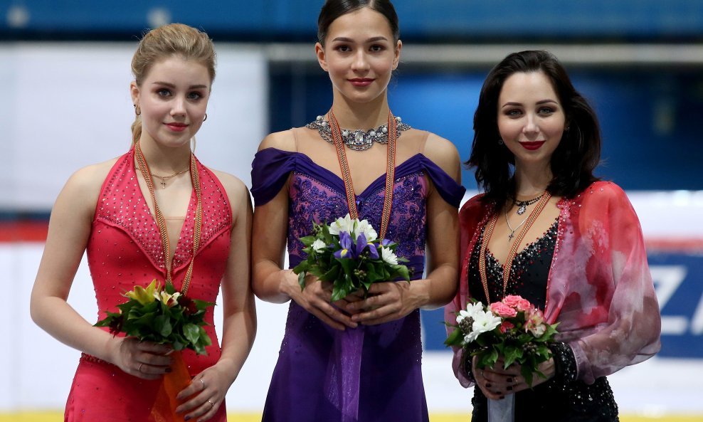 Prvo mjesto osvojila je Stanislava Konstantinova, drugo Alisa Fedichkina, a trece Elizaveta Tuktamysheva iz Rusije