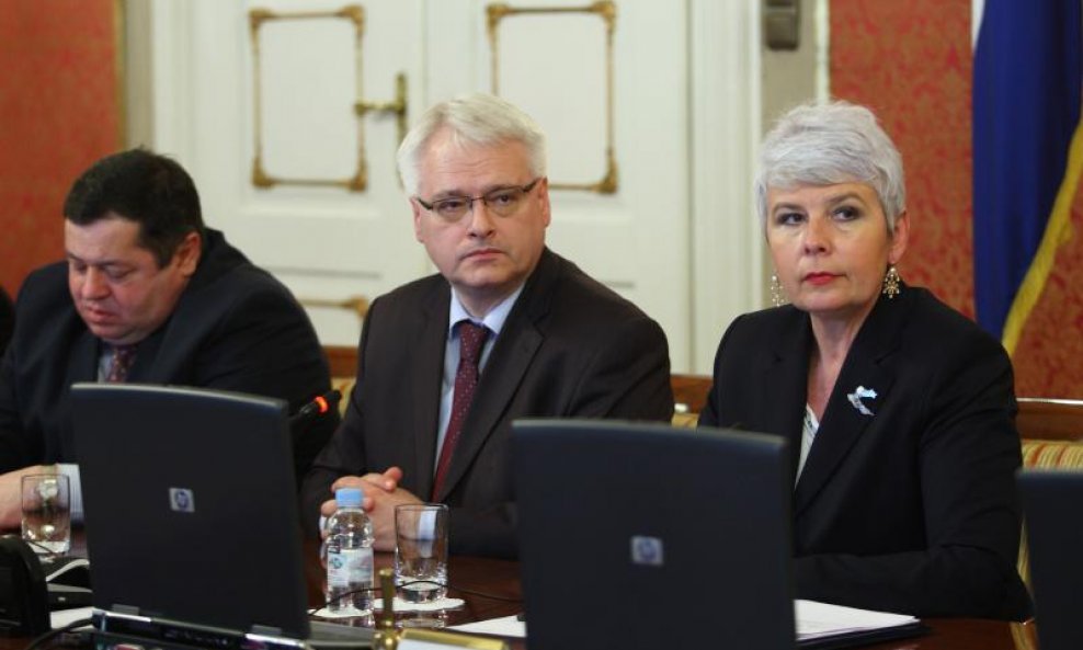 Ivo Josipović i Jadranka Kosor