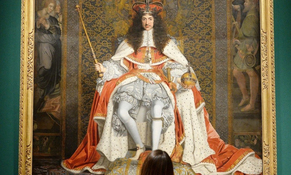 'Kralj s drugoga svijeta', Karlo II, oko 1676., portretirao ga John Michael Wright