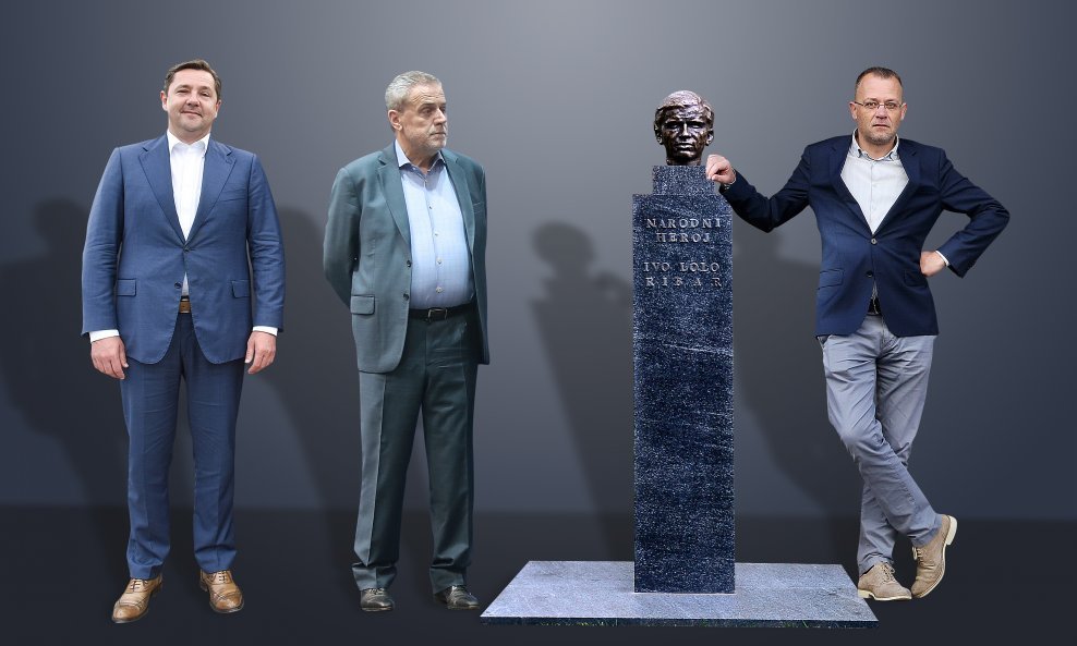 Andrija Mikulić, Milan Bandić, 'Ivo Lola Ribar' i Zlatko Hasanbegović