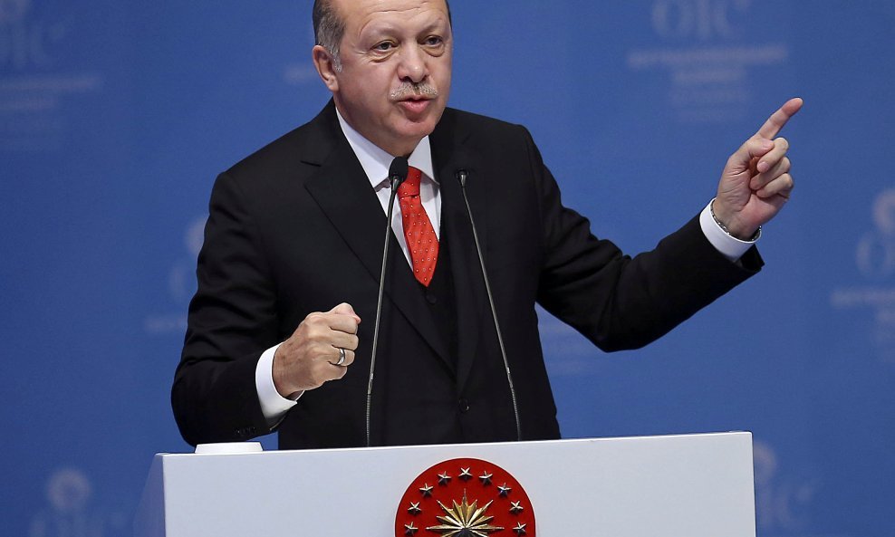 Erdogan smatra da je SAD pogazio međunarodne norme