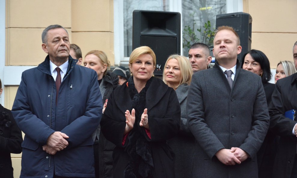 Predsjednica Kolinda Grabar Kitarović otvorila privremeni ured u Koprivnici