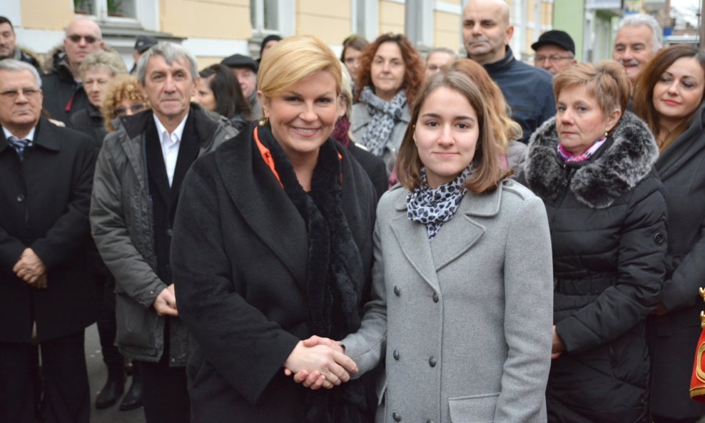 Predsjednica Kolinda Grabar Kitarović otvorila privremeni ured u Koprivnici