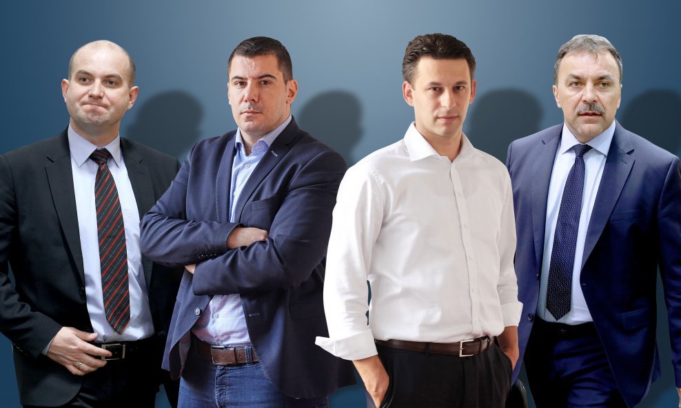 Miroslav Šimić, Nikola Grmoja, Božo Petrov, Vlaho Orepić