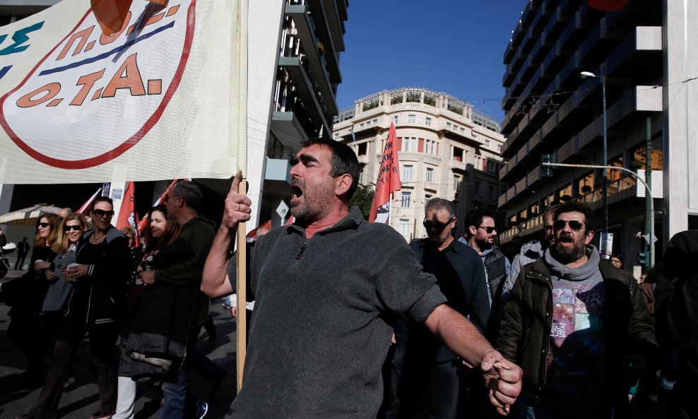 Prosvjed u Grčkoj