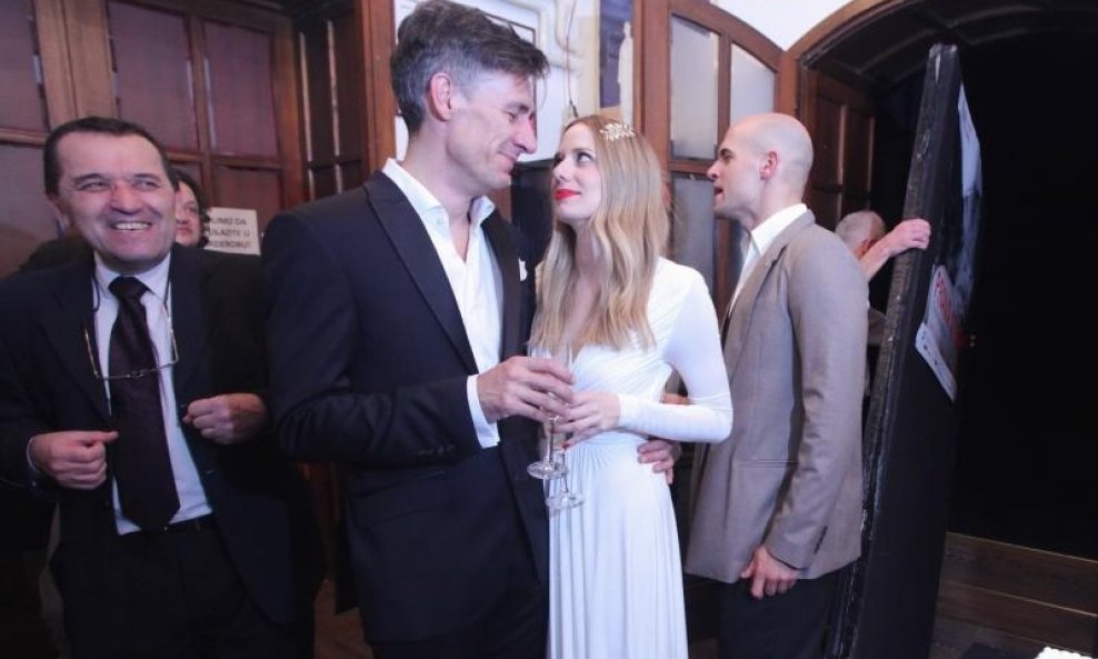 Dražen Čuček i Jelena Veljača na premijeri predstave 'Prava stvar' 