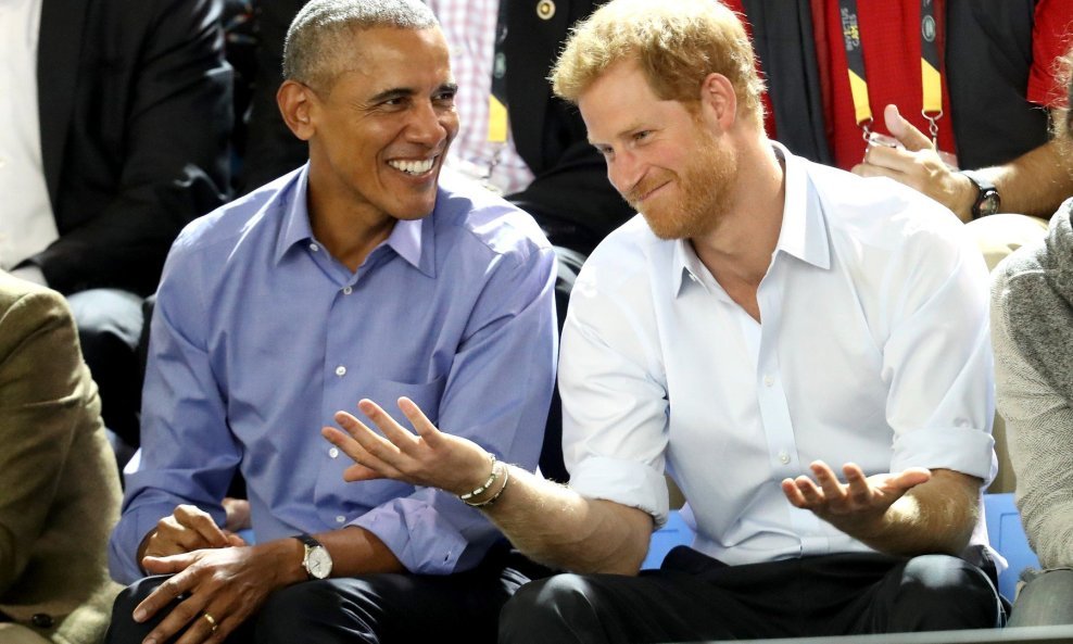 Barack Obama i princ Harry