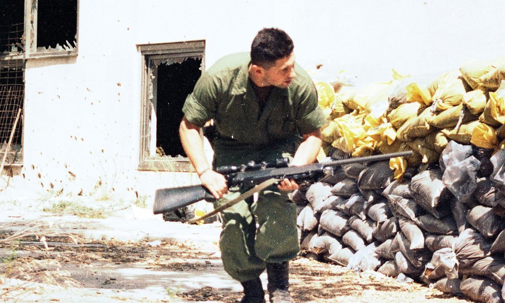 Vojnik tijekom rata u BiH (Ilustracija)