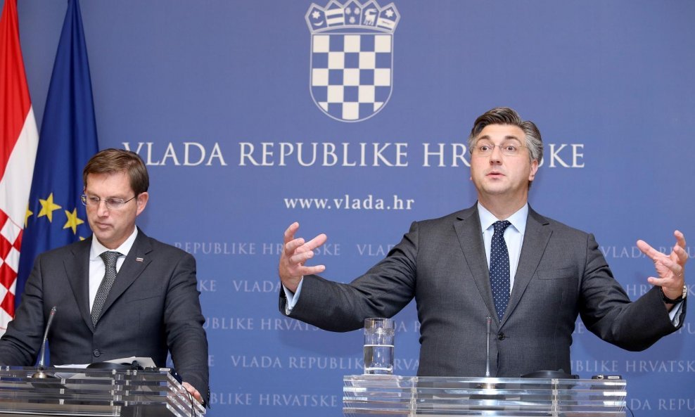 Miro Cerar i Andrej Plenković