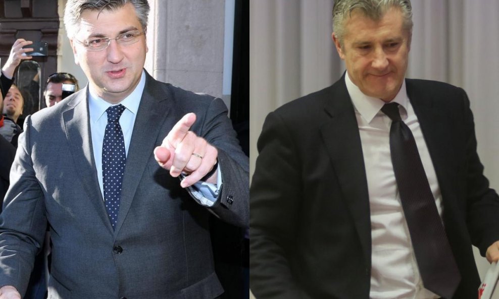 Andrej Plenković i Davor Šuker