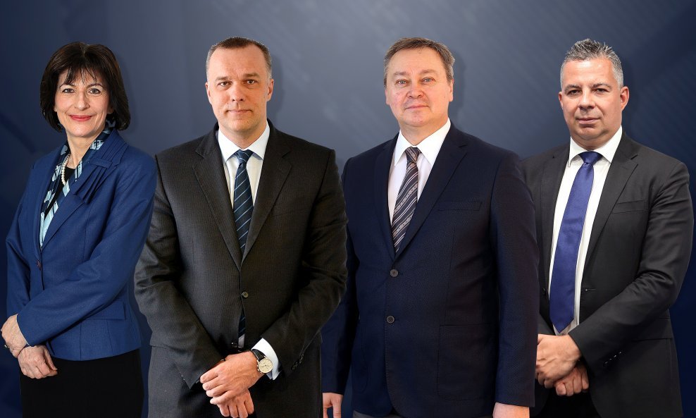 Gordana Kovačević, Davor Tomašković, Zdenko Adrović i Zoltán Áldott