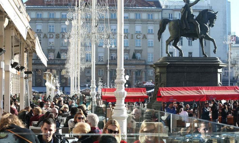 Sunčano vrijeme u Zagrebu