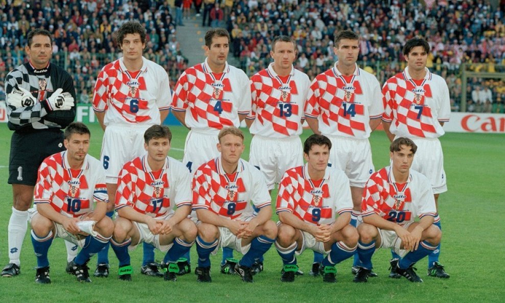 Hrvatska nogometna reprezentacija - SP 1998. u Francuskoj