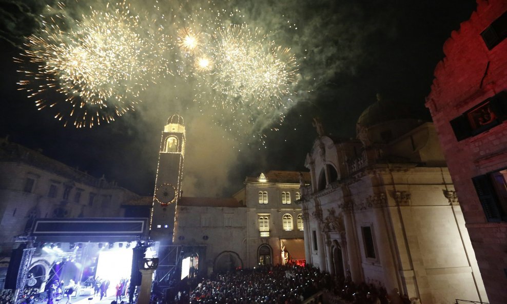 Doček Nove godine u Dubrovniku