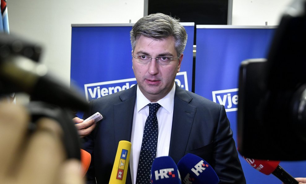 Predsjednik HDZ-a Andrej Plenković