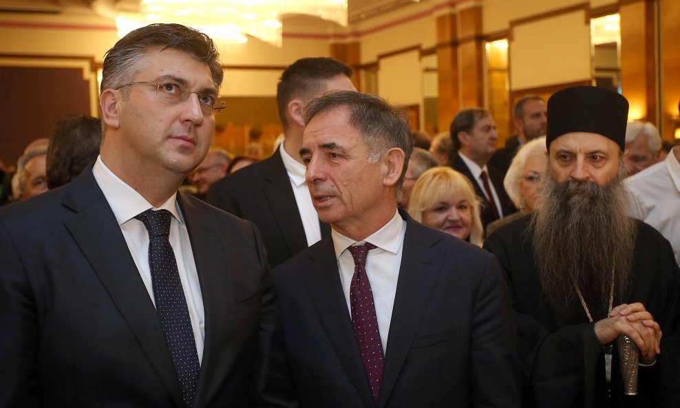 Andrej Plenković i Milorad Pupovac