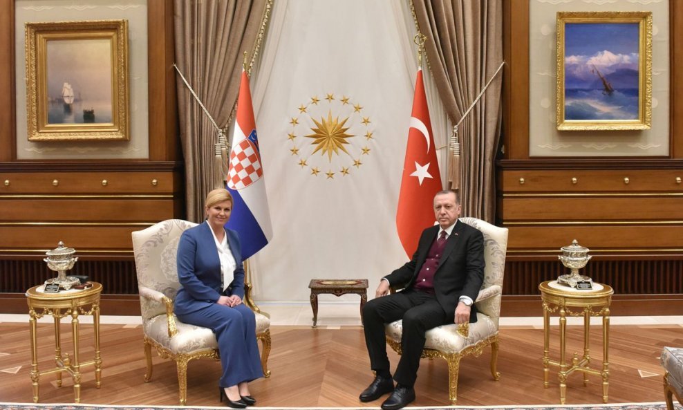 Grabar Kitarović i Erdogan