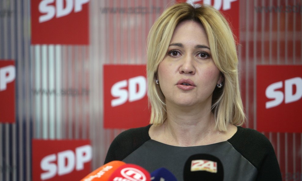 Saborska zastupnica SDP-a Milanka Opačić