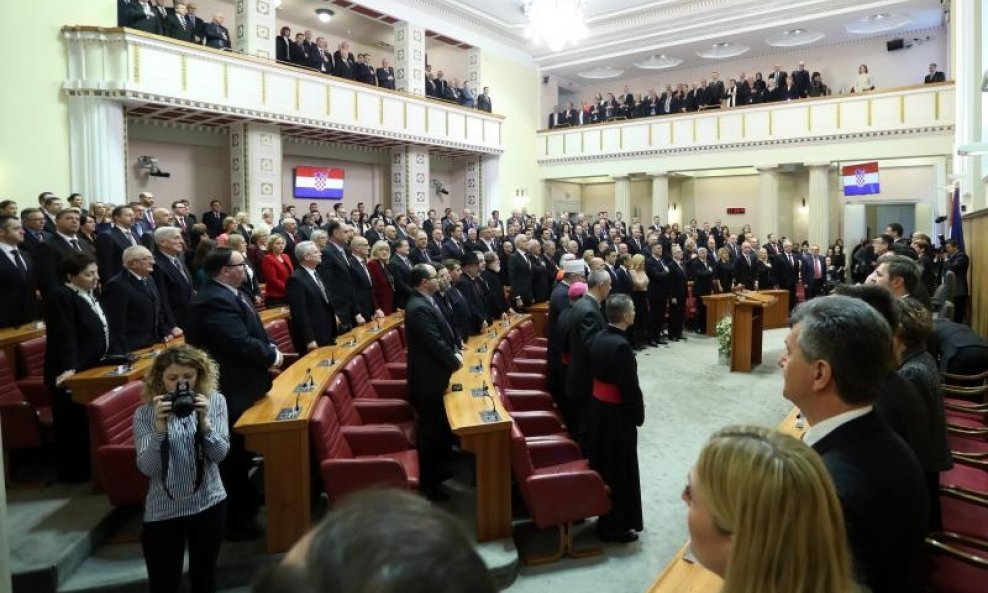 Svečana sjednica Sabora povodom 25. obljetnice međunarodnog priznanja RH (1)