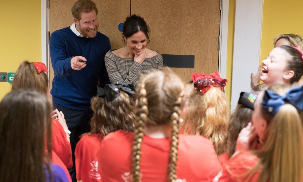 Princ Harry i Meghan Markle u Cardiffu