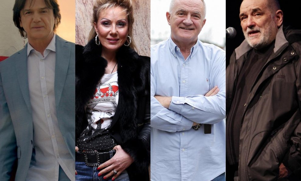 Zdravko Čolić, Lepa Brena, Mate Bulić, Đorđe Balašević