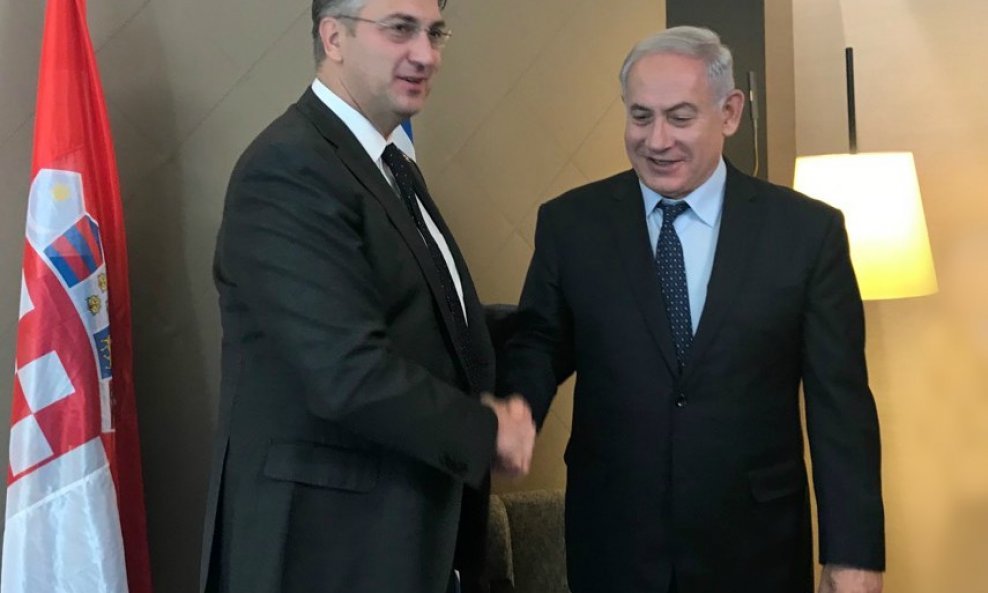 Premijer Plenković sastao se s izraelskim premijerom Benjanimnom Netanyahuom