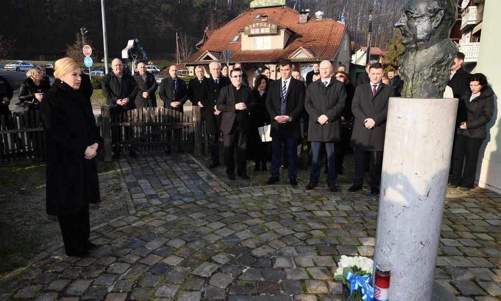 Predsjednica Kolinda Grabar Kitarović posjetila je rodnu kuću dr. Franje Tuđmana