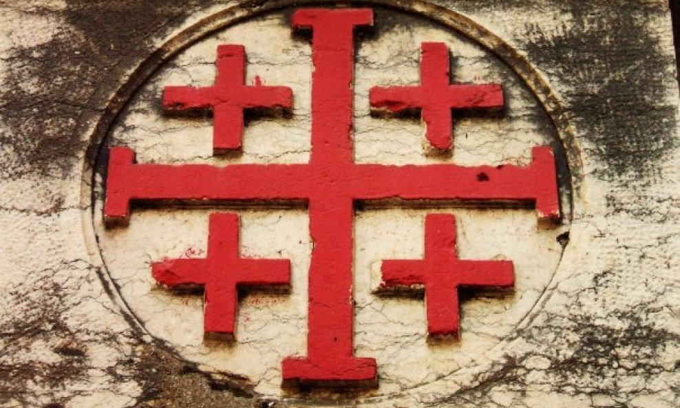 CroceTerrasanta Jeruzalemski križ
