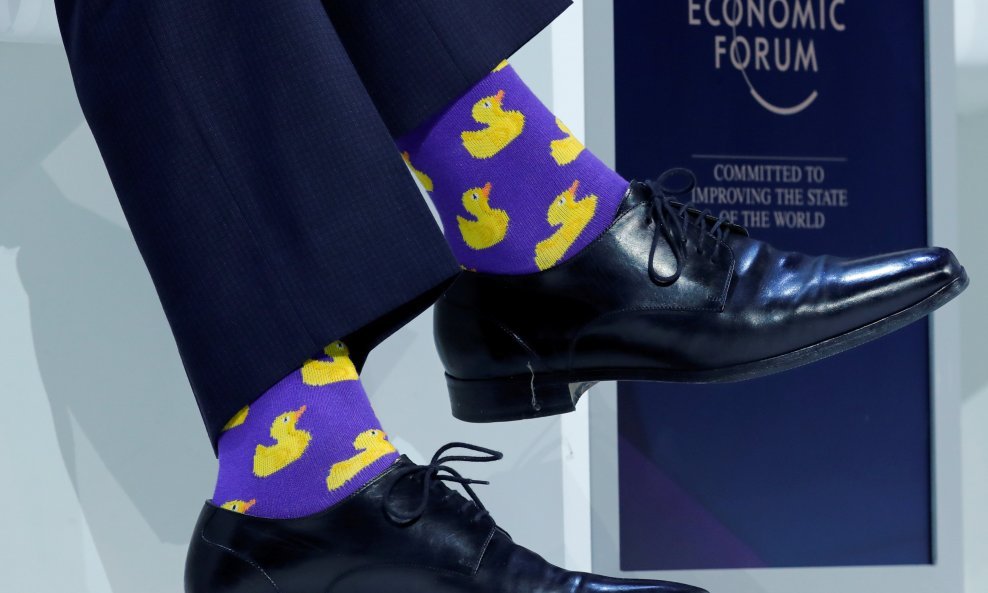 Trudeauov izbor čarapa za Davos