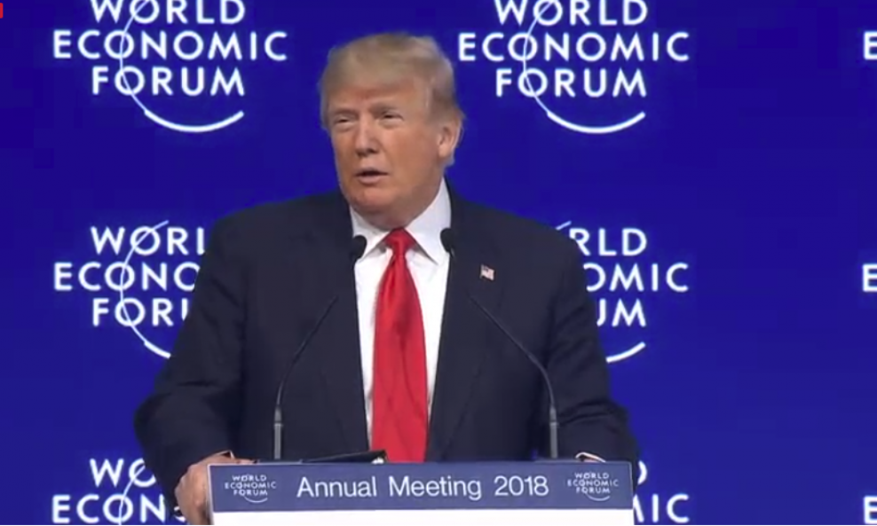 Donald Trump u Davosu