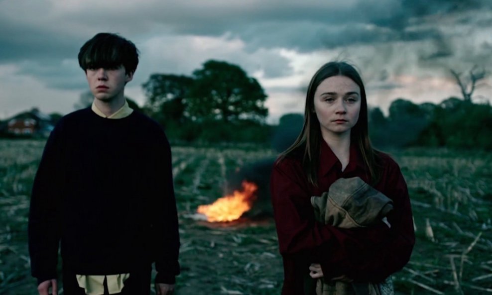 Alex Lawther kao James i Jessica Barden kao Alyssa u seriji 'Kraj je*enog svijeta'