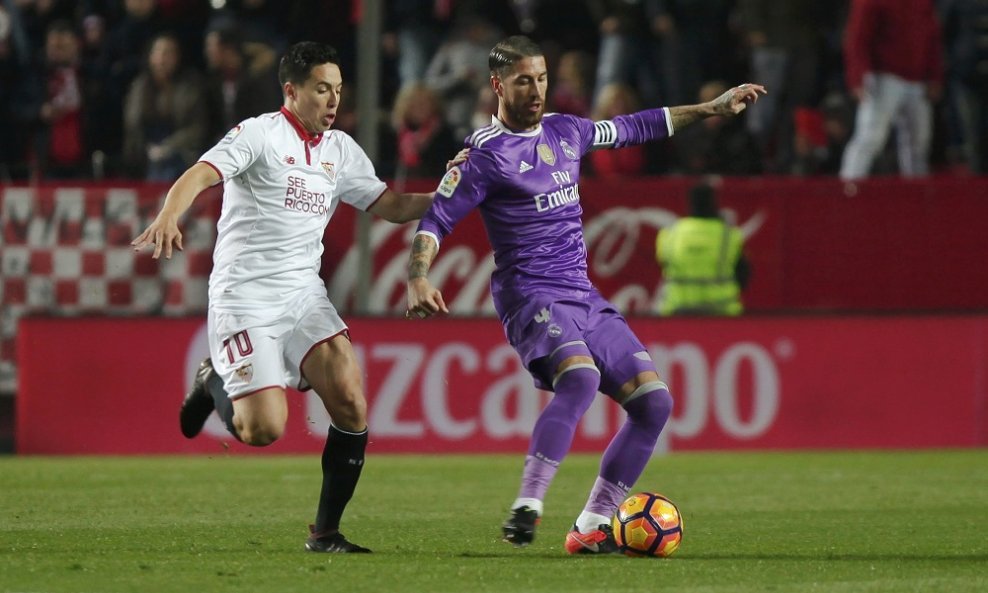 Sergio Ramos i Samir Nasri