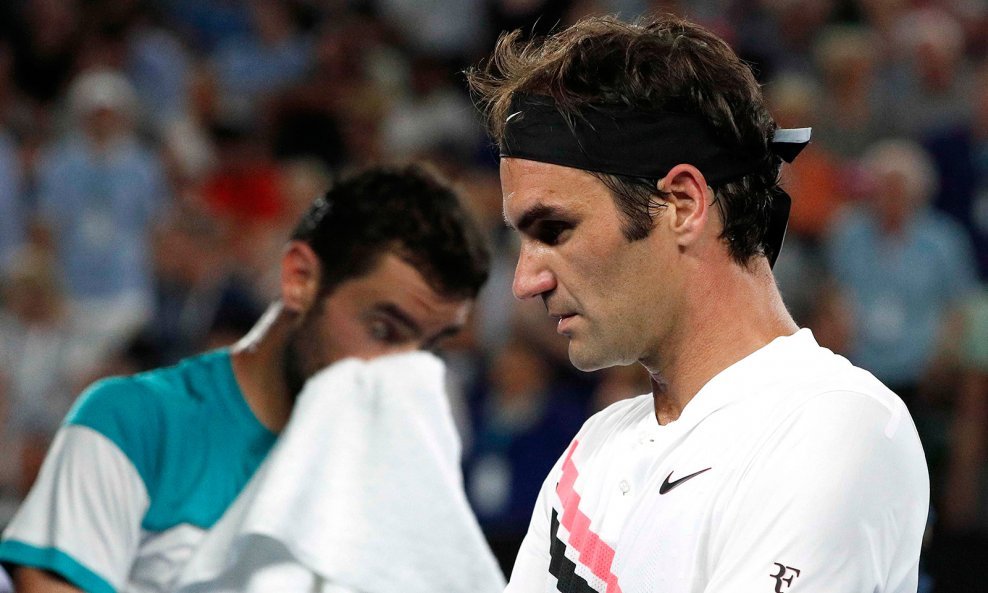 Australian Open, finale, Marin Čilić - Roger Federer
