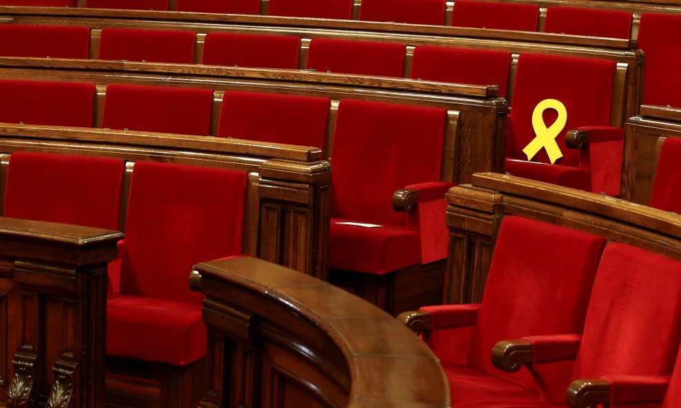 Upraženjeno Junquerasovo mjesto u katalonskom parlamentu
