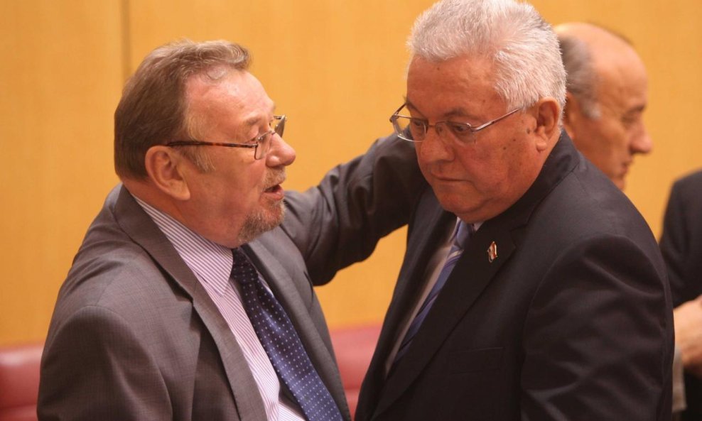 Vladimir Šeks i Luka Bebić
