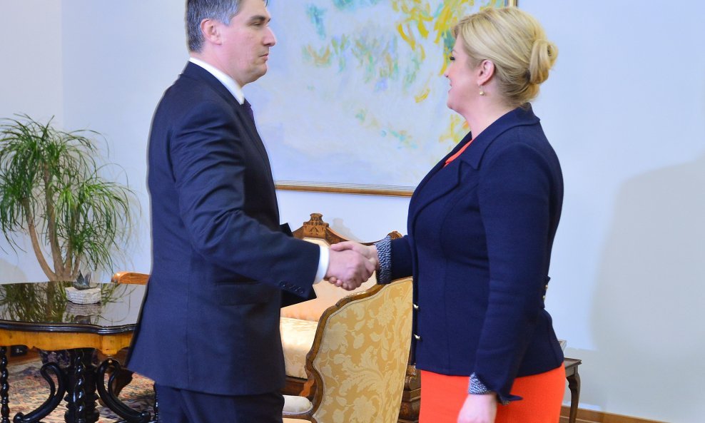 Zoran Milanović i Kolinda Grabar Kitarović