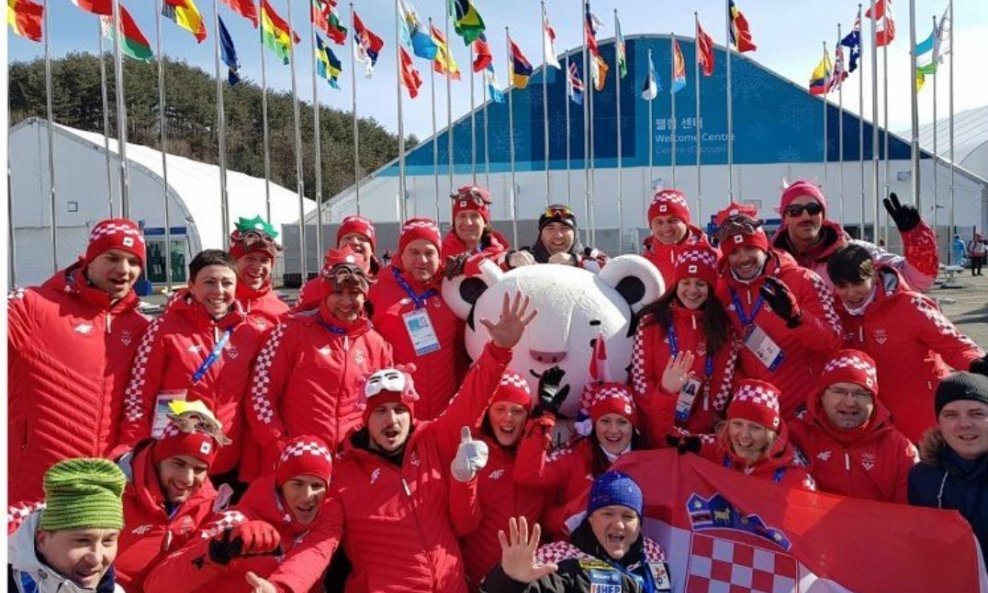 Hrvatska olimpijska delegacija u Pjongčangu