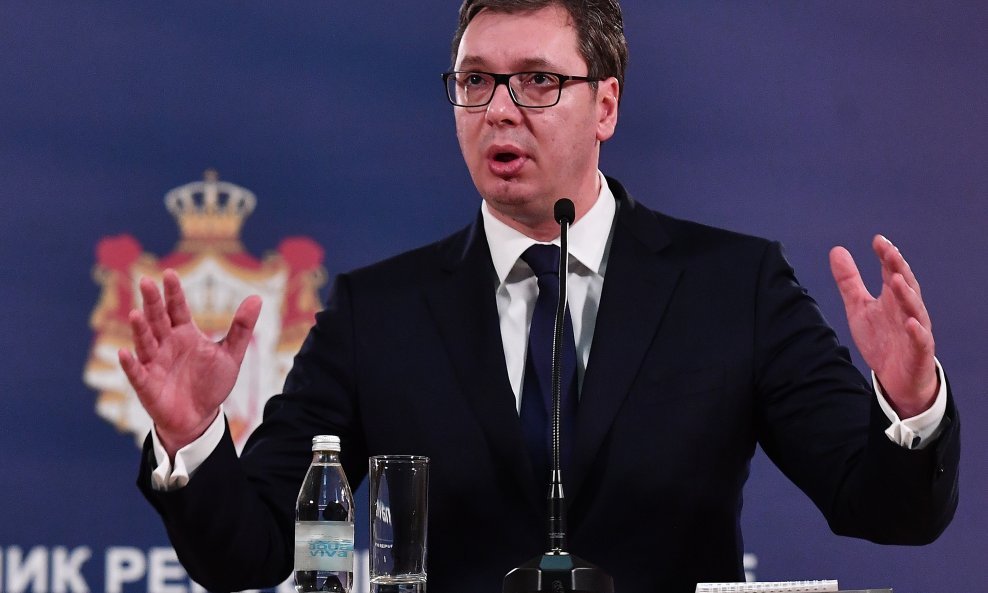 Srbijanski predsjednik Aleksandar Vučić