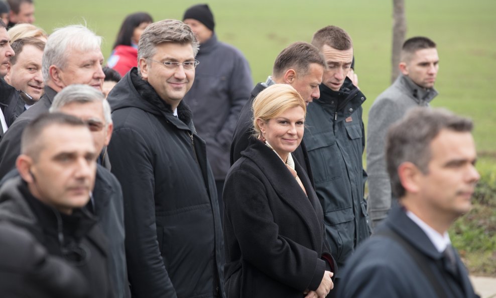 Andrej Plenković i Kolinda Grabar Kitarović