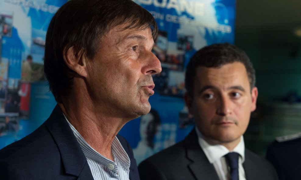 Francuski ministri Hulot i Darmanin