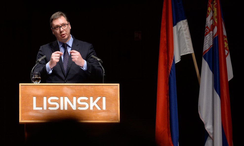 Predsjednik Srbije Aleksandar Vučić prilikom nedavnog posjeta Hrvatskoj